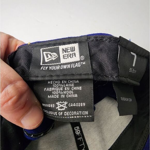 Anthony Rizzo Chicago Cubs 44 Hat Baseball  Cap New Era Size 7 MLB RARE 55.8 cm - Picture 7 of 8